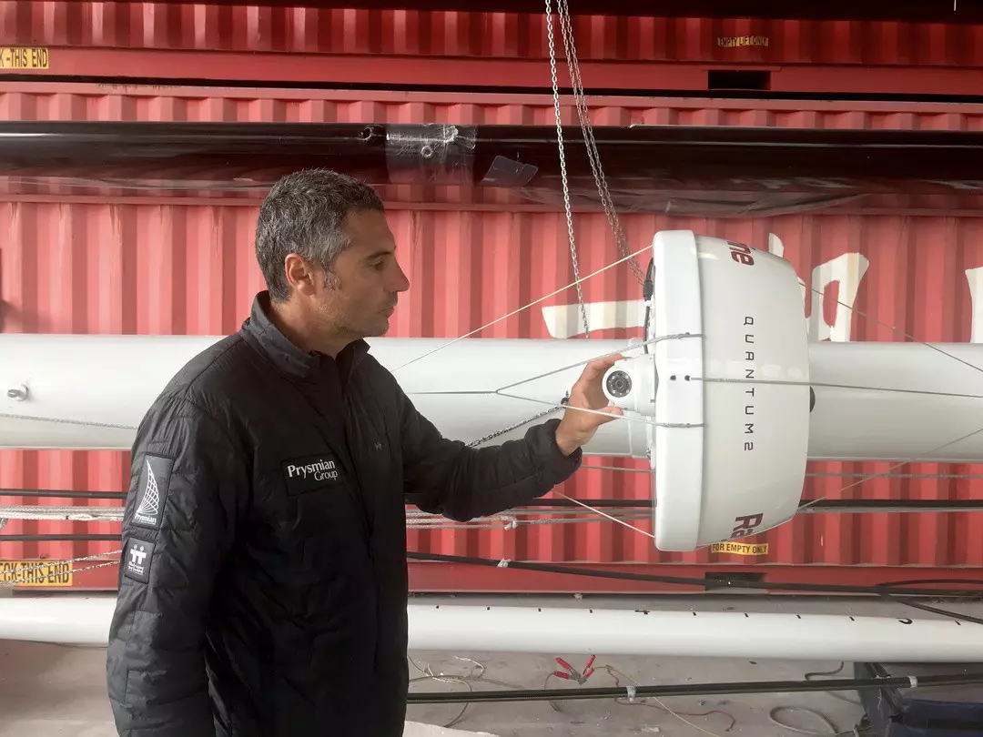 Giancarlo Pedote Seiling; Raymarine; Quantum 2 Radar