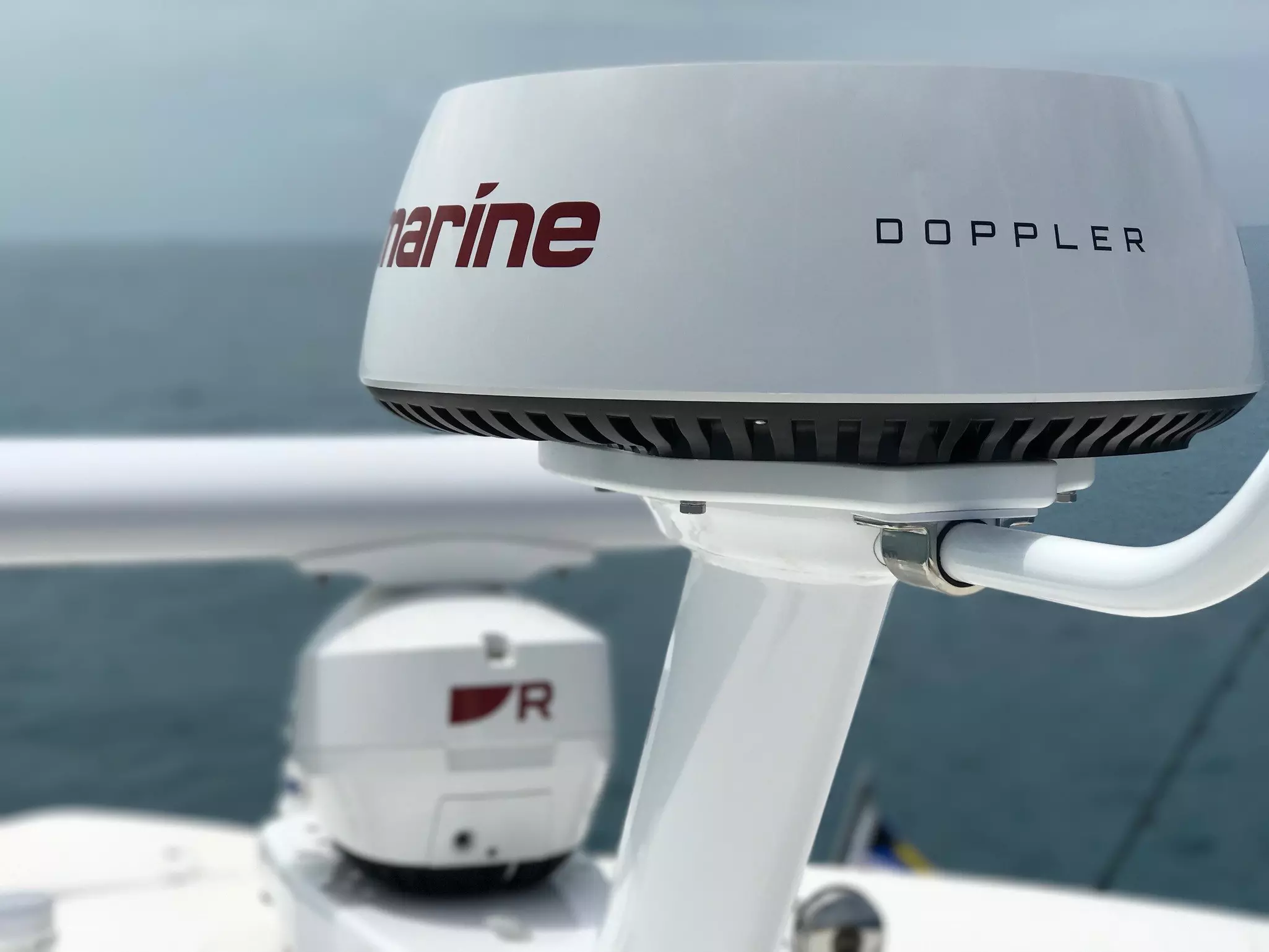 Support radar arrière pataras radômes 2KW/4KW Raymarine/Garmin