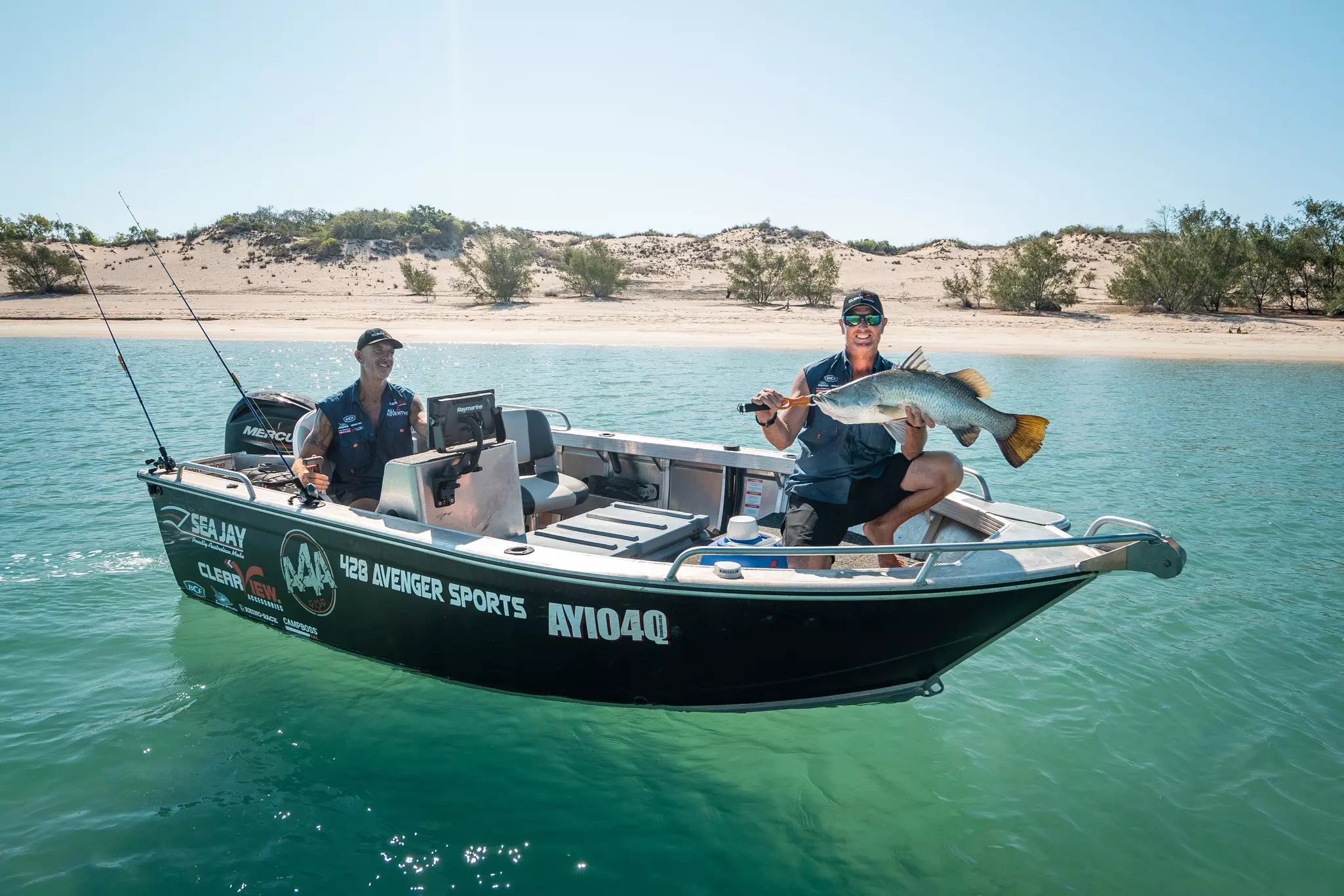 Bereit fürs Abenteuer mit einem Element Fischfinder