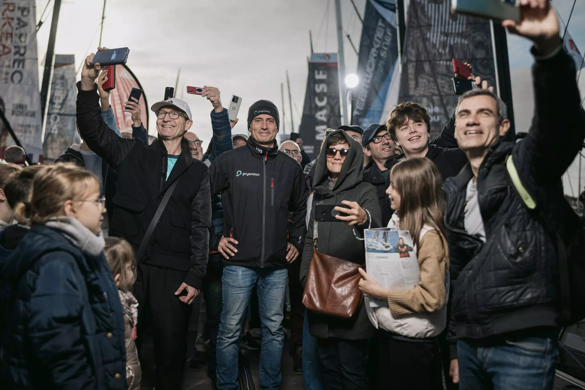 Giancarlo Pedote before leaving for the Vendée Globe 2024-25