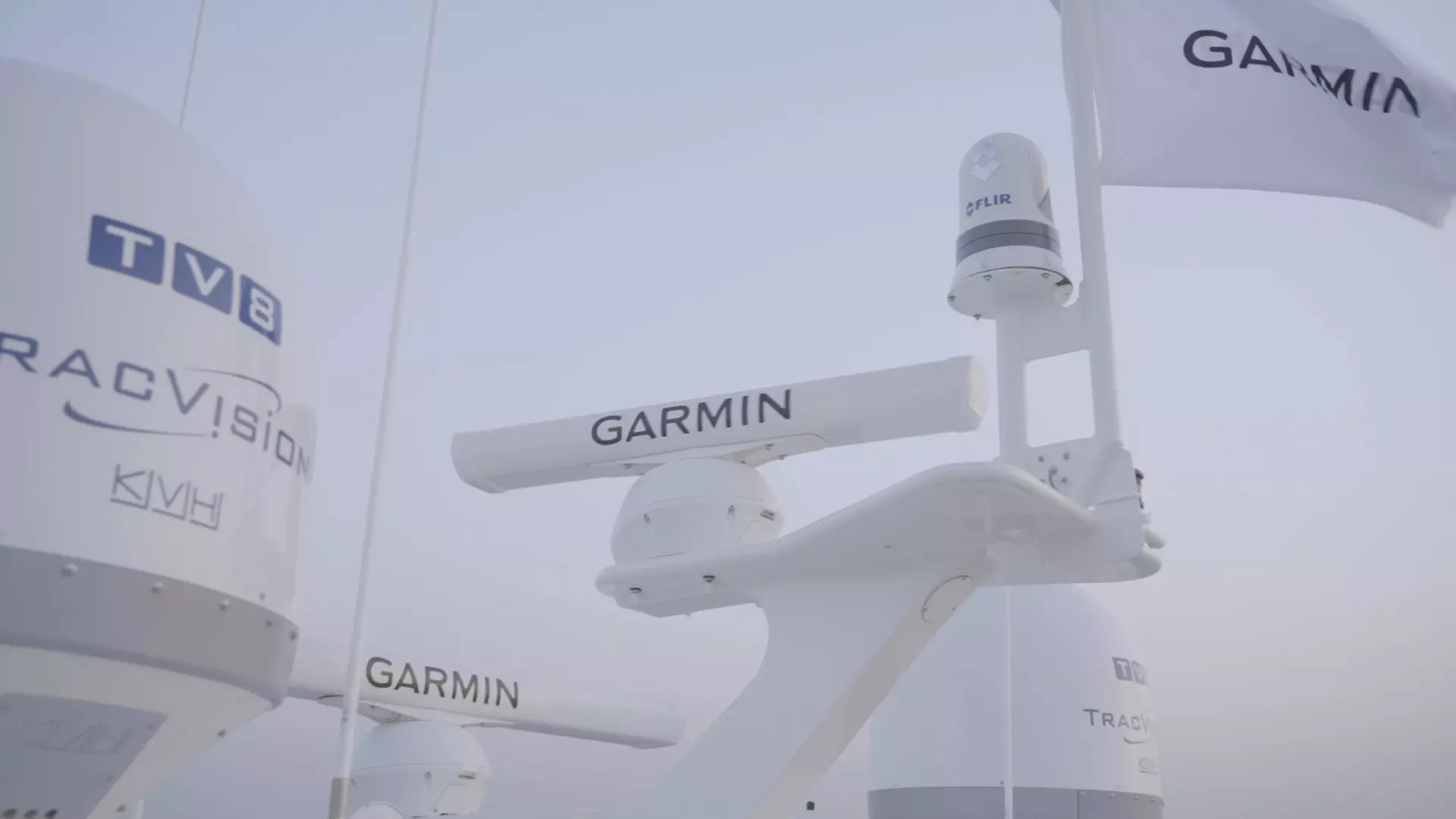 Garmin Radar and FLIR M364C LR thermal camera