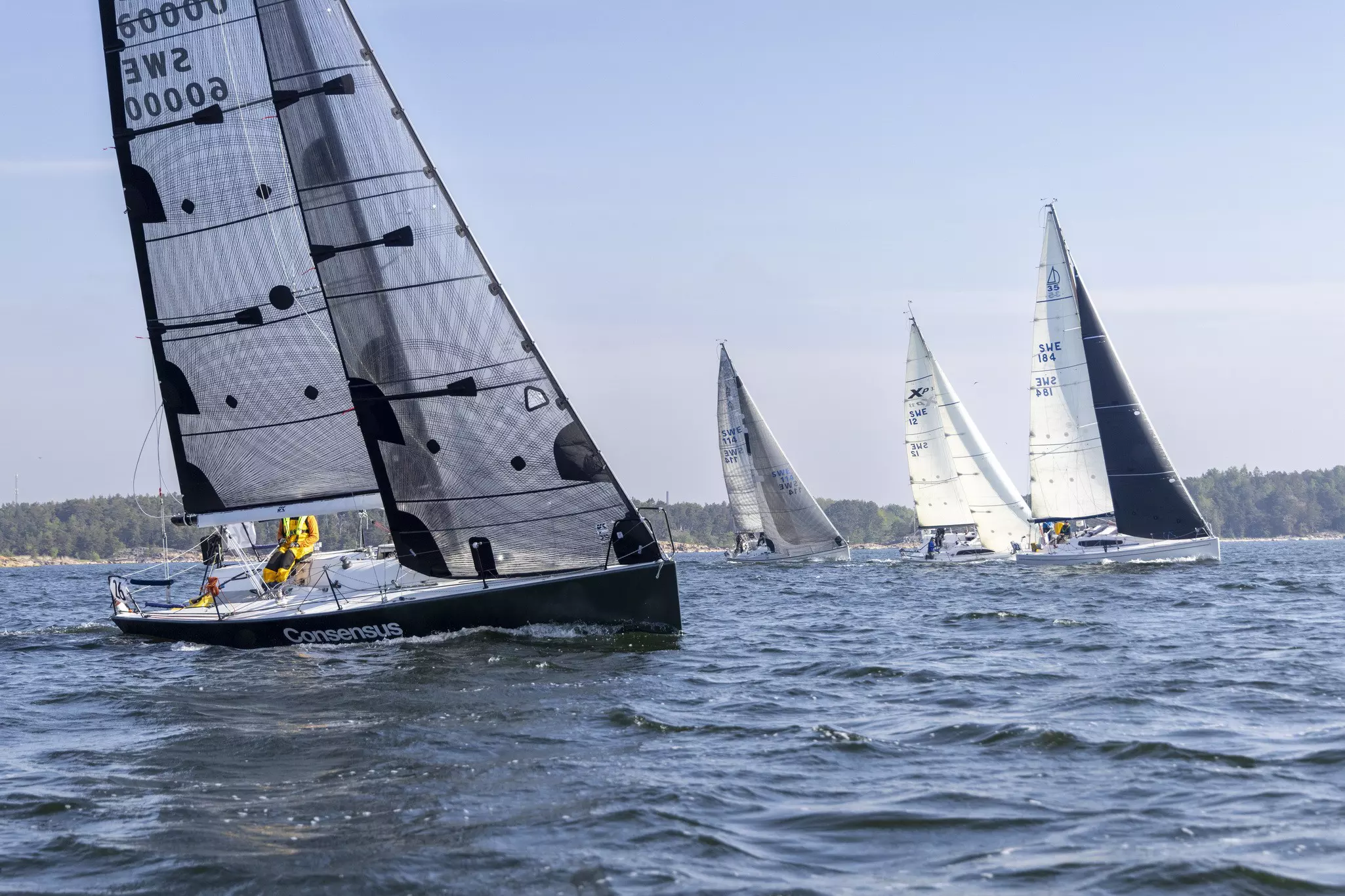 Raymarine Ambassador Lars Bergkvist at 2Star Regatta