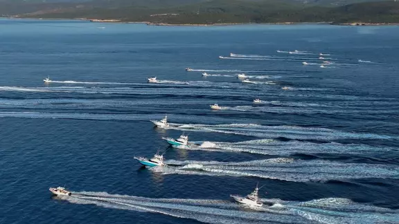 Raymarine sponsors Europe's largest offshore fishing tournament, Tuna Masters Alaçatı.