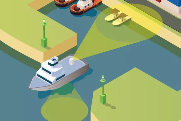 Vessel-based Coastline Mapping