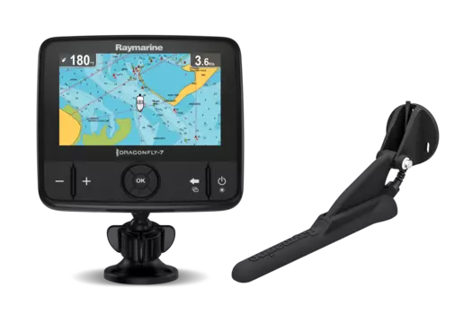 Fishing Kayak (professional) with new Raymarine Dragonfly 7 Fish Finder