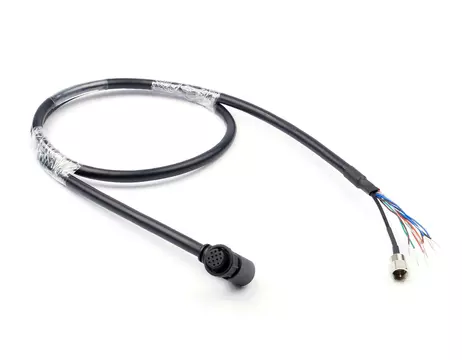 AV & Serial Data Cable, Right-Angle, 3.3ft
