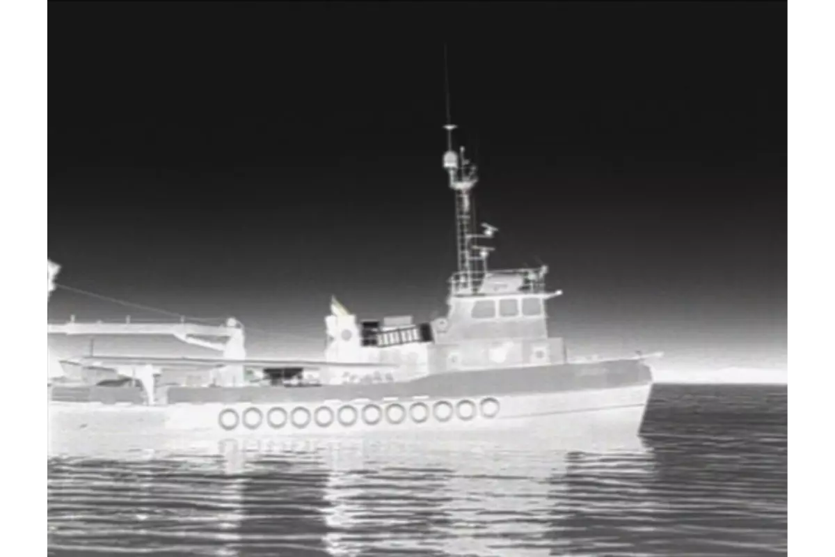 High resolution thermal camera image