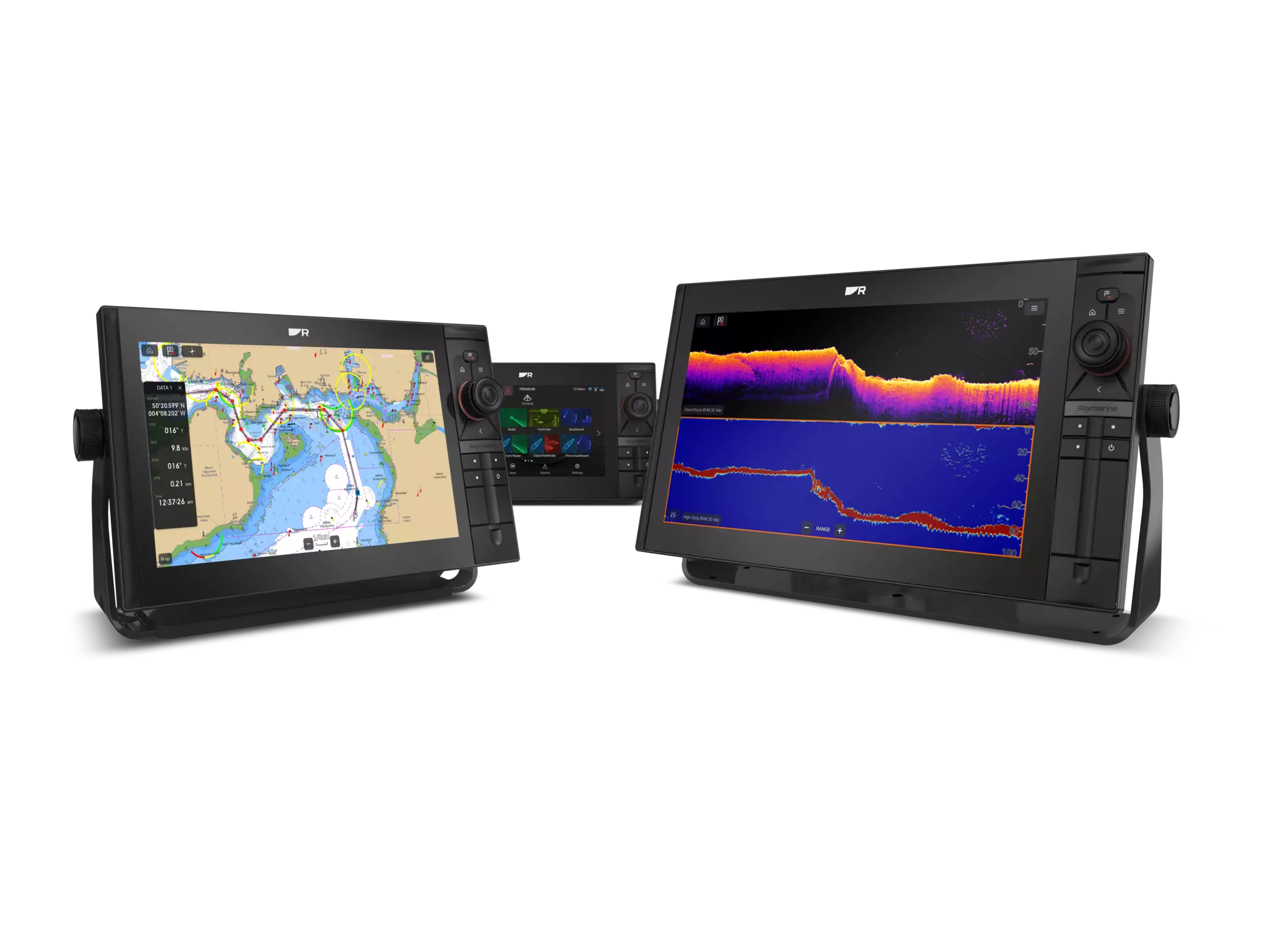 Axiom 2 Pro chartplotter group family