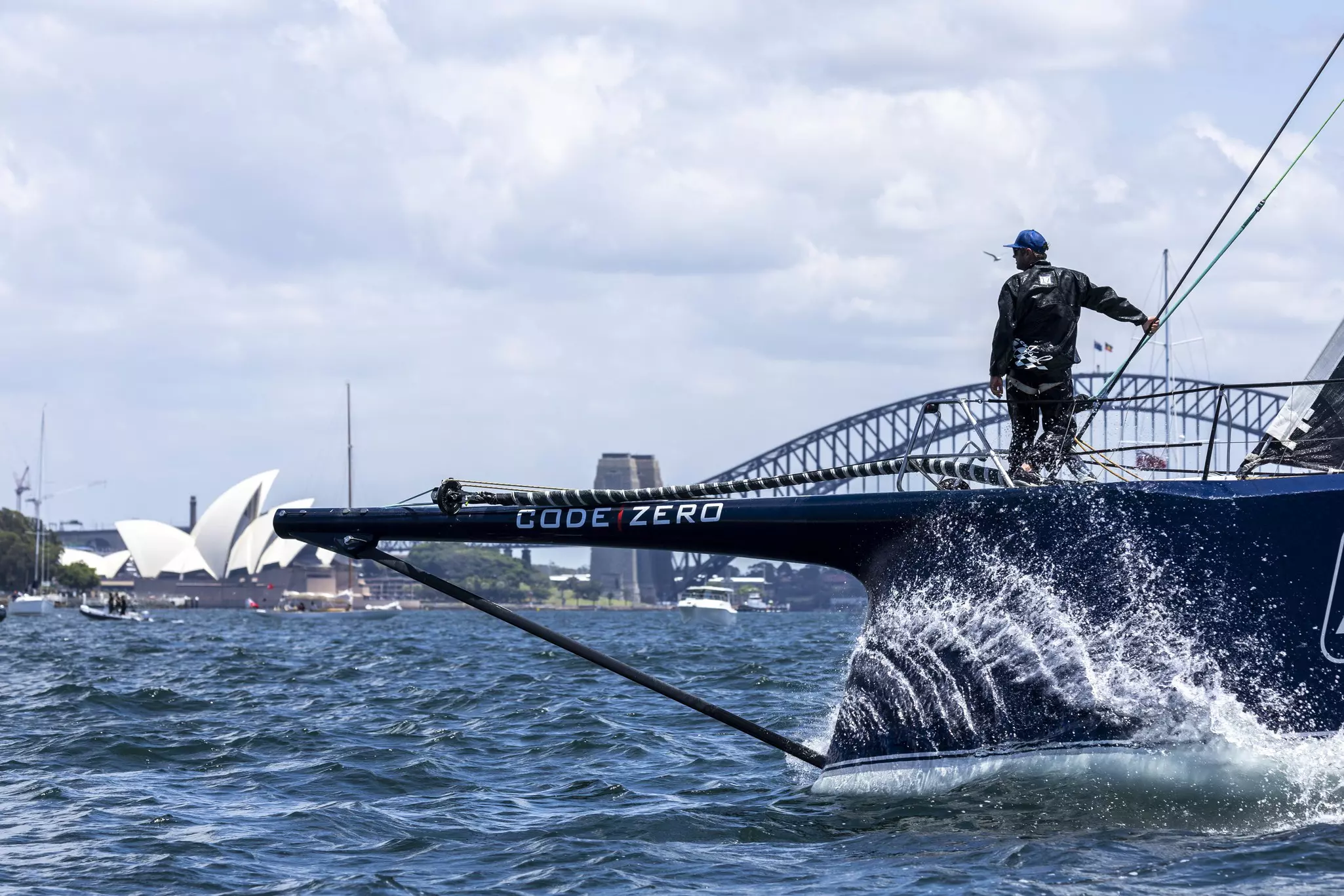 Super Maxi on Sydney Harbour