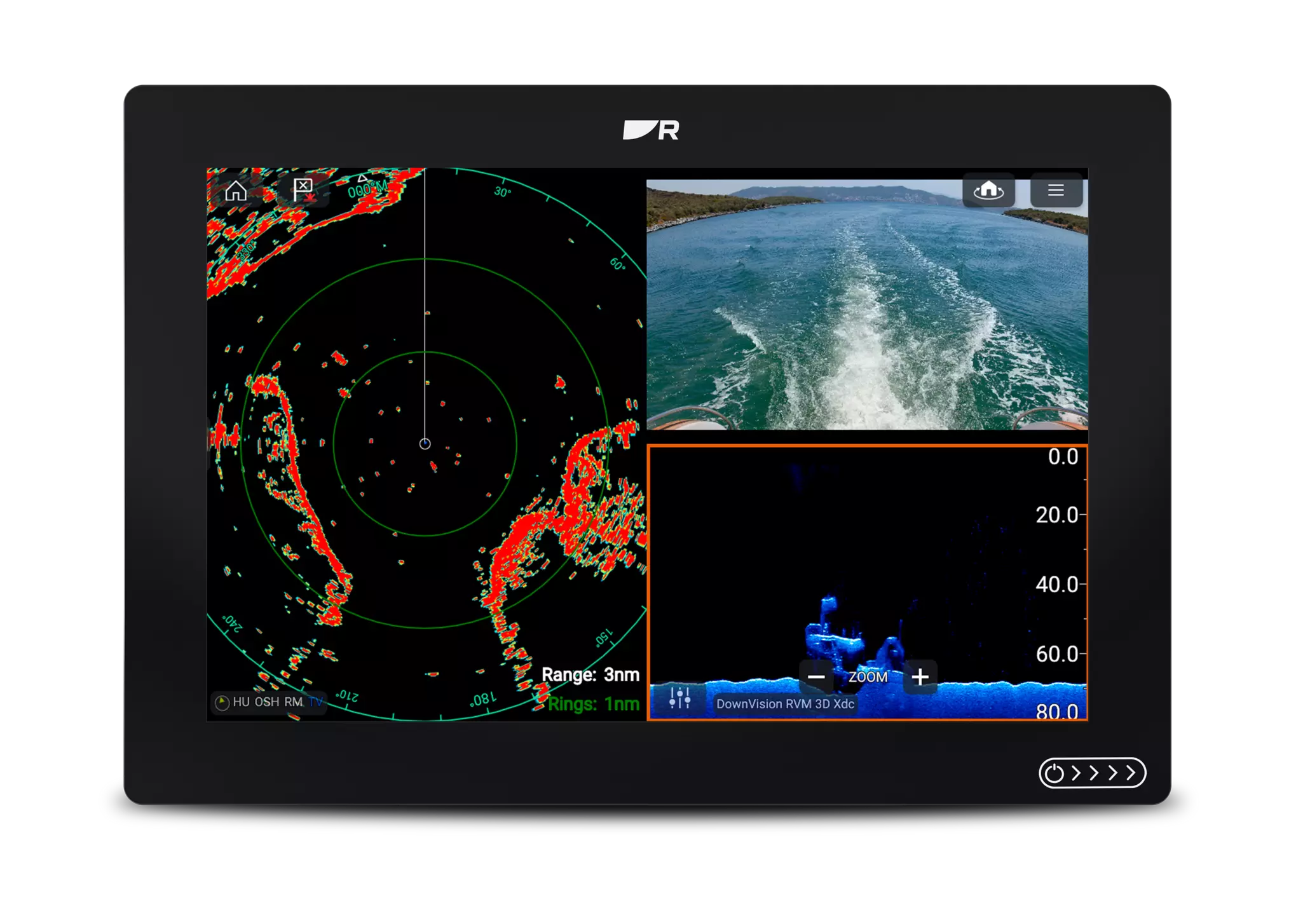 Axiom 2 met radar, video en sonar