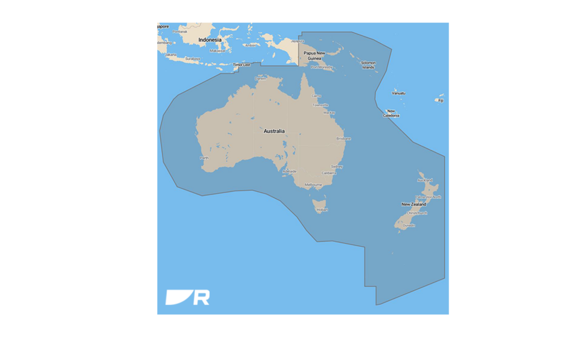 Australia and New Zealand | LightHouse Charts | Nautical Charts | Raymarine