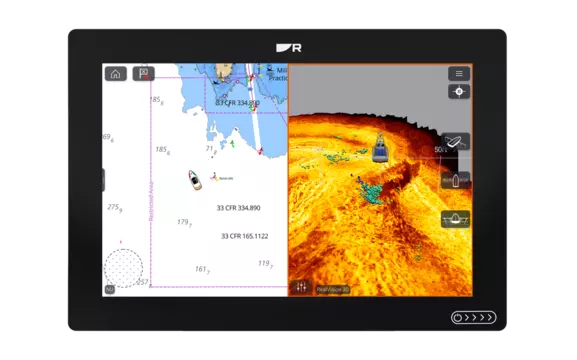 Raymarine AXIOM+ 12 with Integrated RealVision 3D Sonar for Sale -  specification & photo. Price 2,651.72€