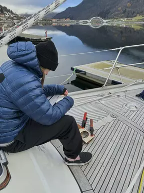 Rami Hanafi & Enni Rukajarvi Raymarine Ambassadors