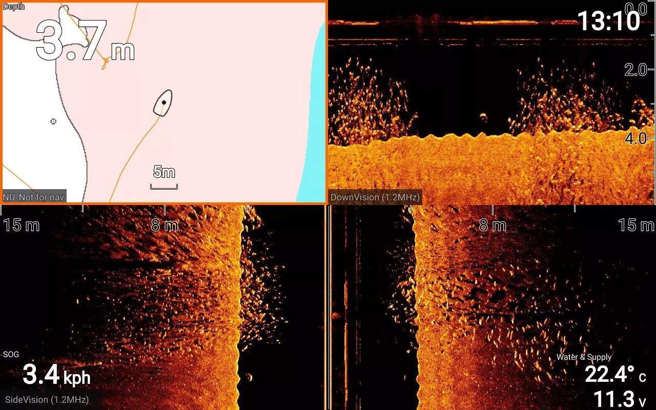 Raymarine ekkolodd
