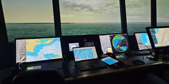 Raymarine Commercial Trials S-100 Ready ECDIS in Real-World Simulations