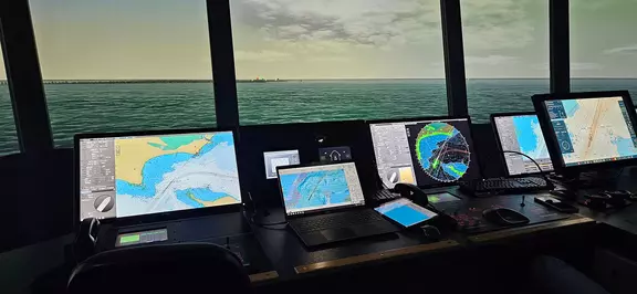 Raymarine Commercial Trials S-100 Ready ECDIS in Real-World Simulations