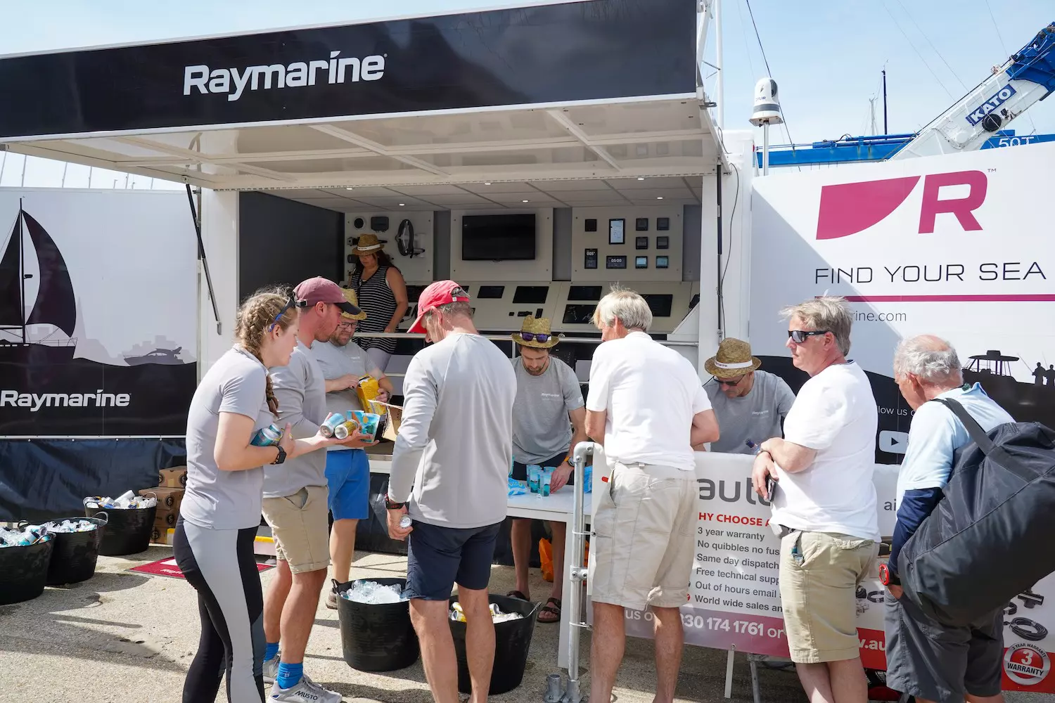 Raymarine Van Cowes Semana Clásica Británica.