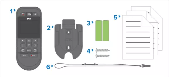 What's in the box illustration