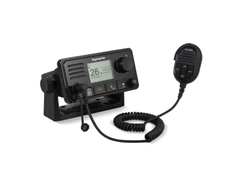 Radio VHF con todas las funciones, DSC y receptor GPS y AIS