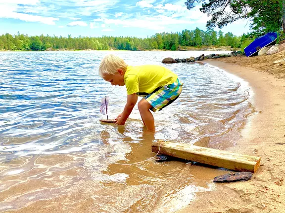 Family Boating Scandinavian