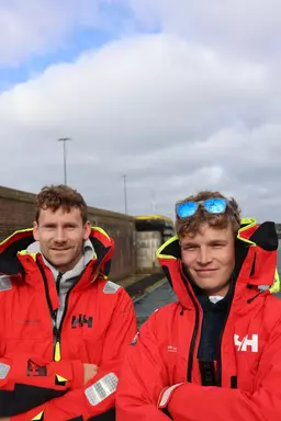 Melwin Fink and Lennart Burke photos