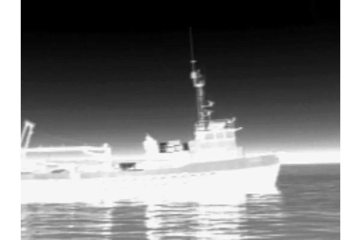 Low resolution thermal camera image