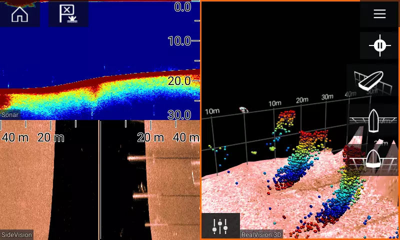 geavanceerde sonar