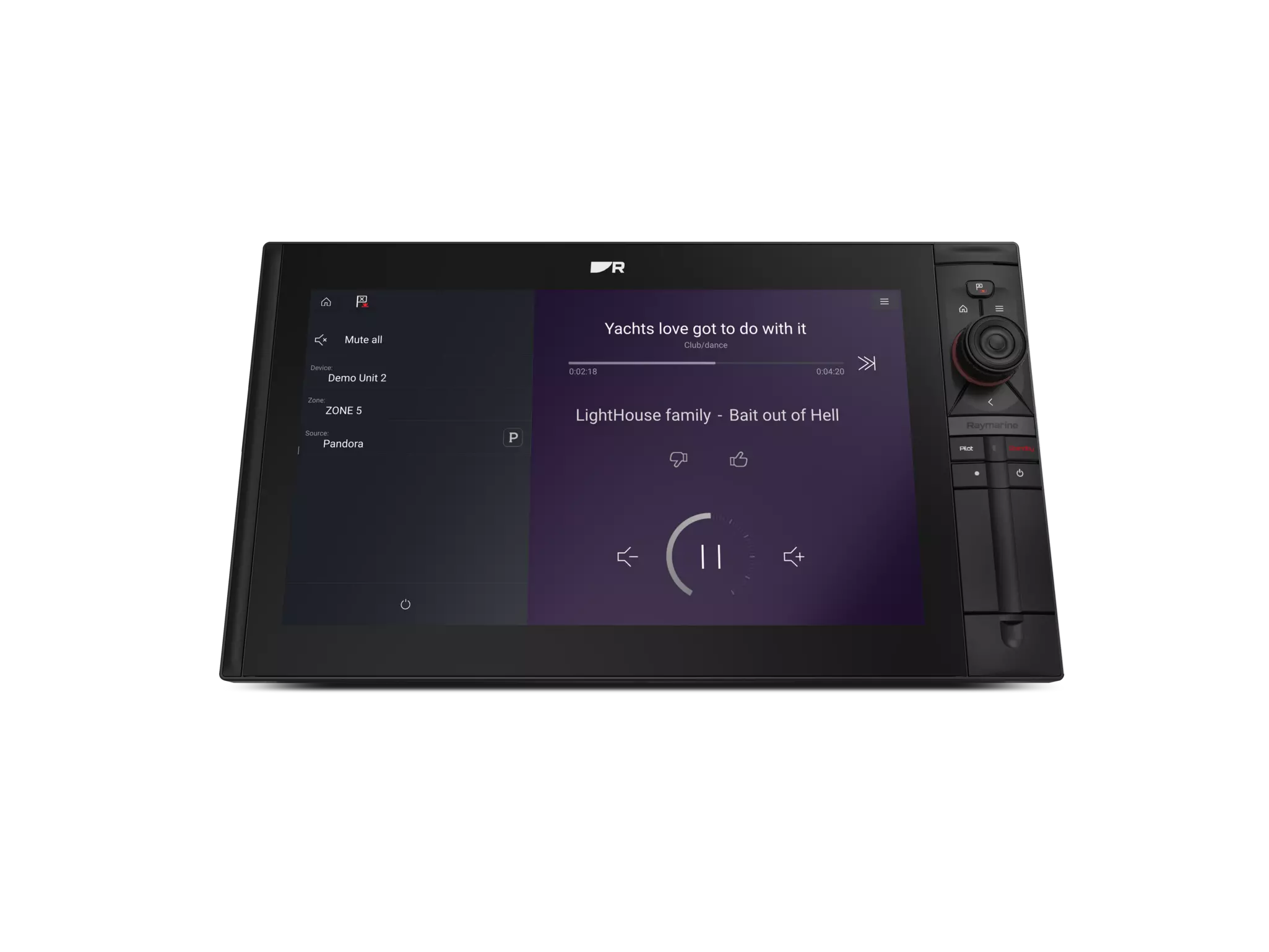 Axiom 2 Pro mit Audiosteuerungen