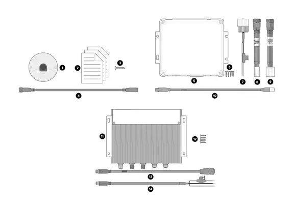 What's in the box illustration