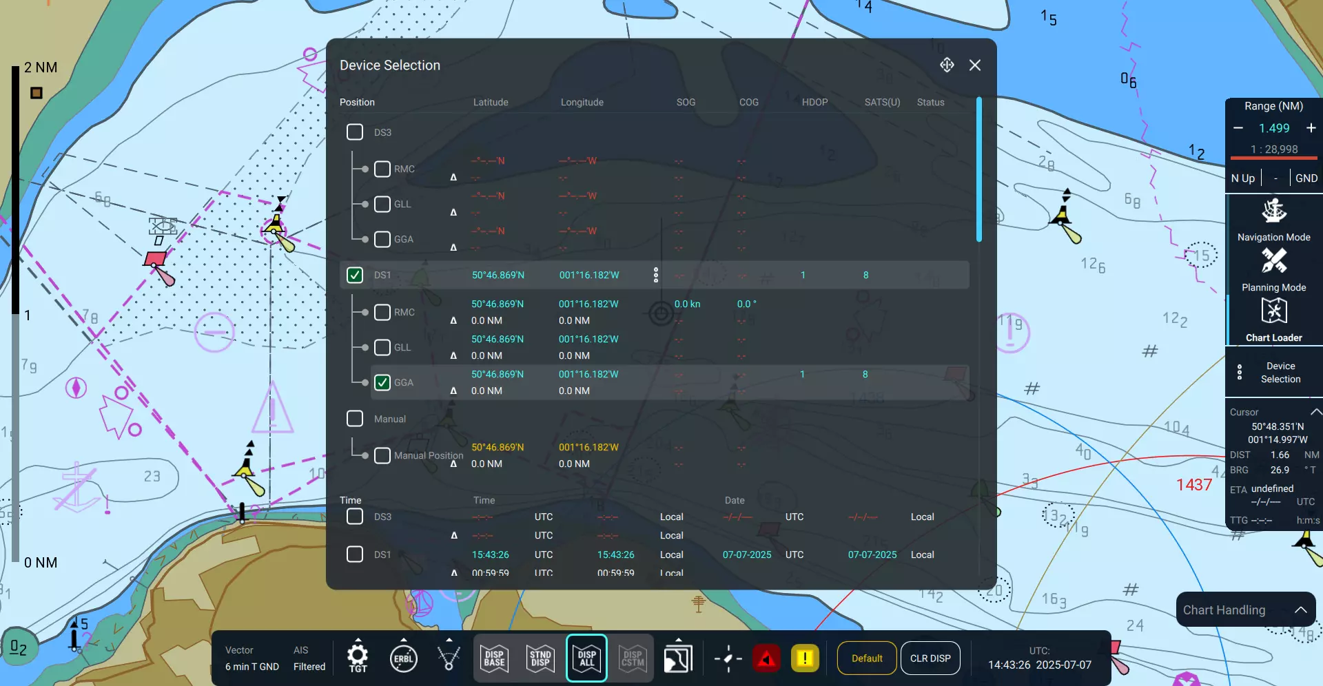 Position Delta Monitoring