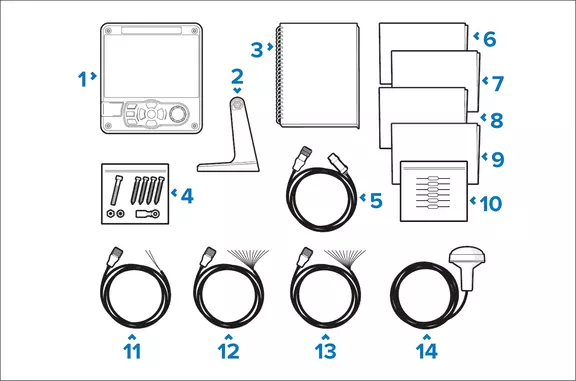 What's in the box illustration