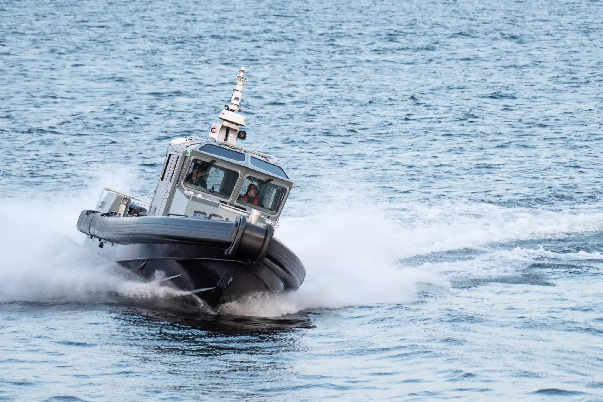 Police boat interceptor