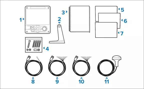 What's in the box illustration