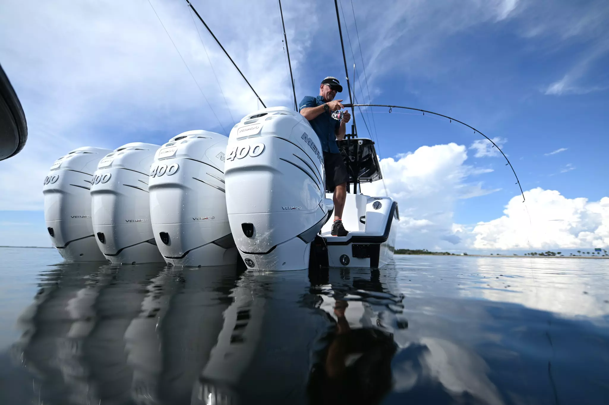 Caliente Quad Mercury Engines