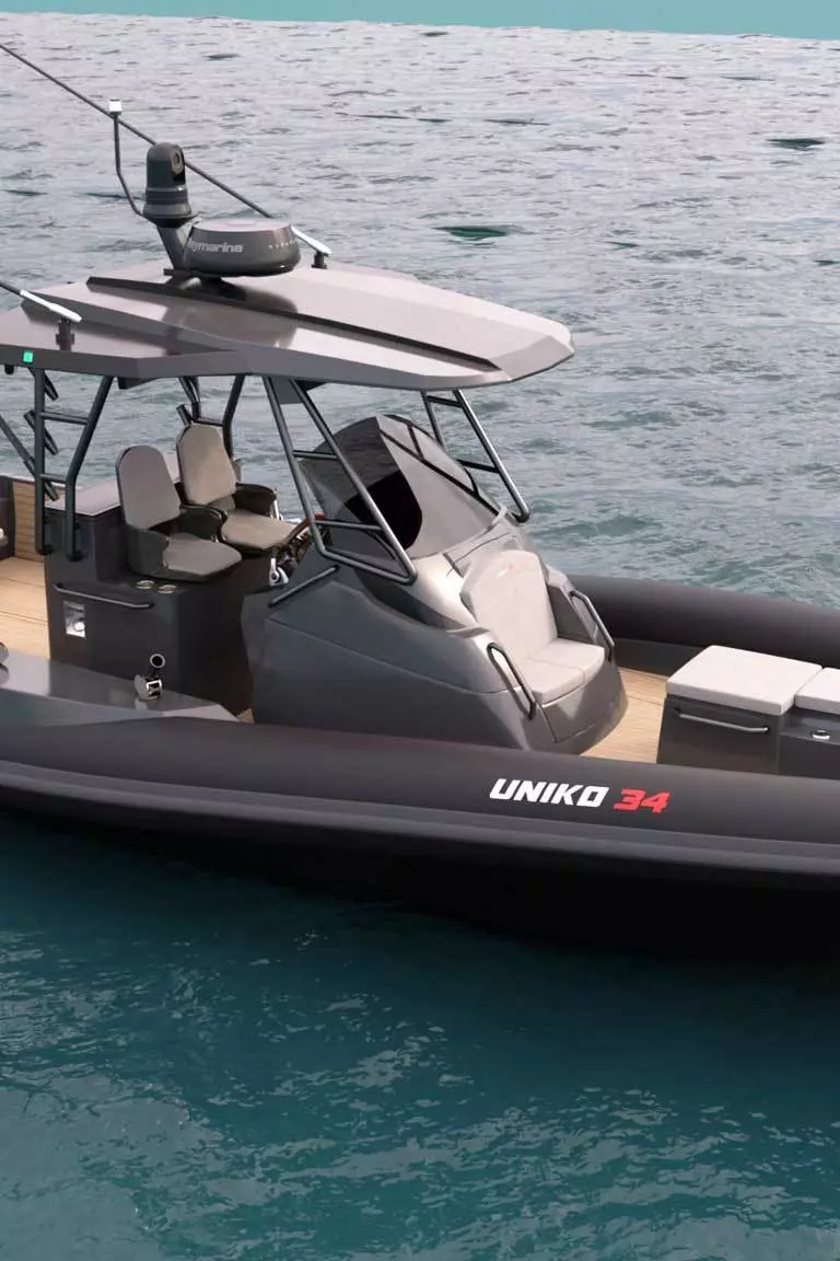 Uniko 34, il nuovo luxury fisherman ha Raymarine a bordo