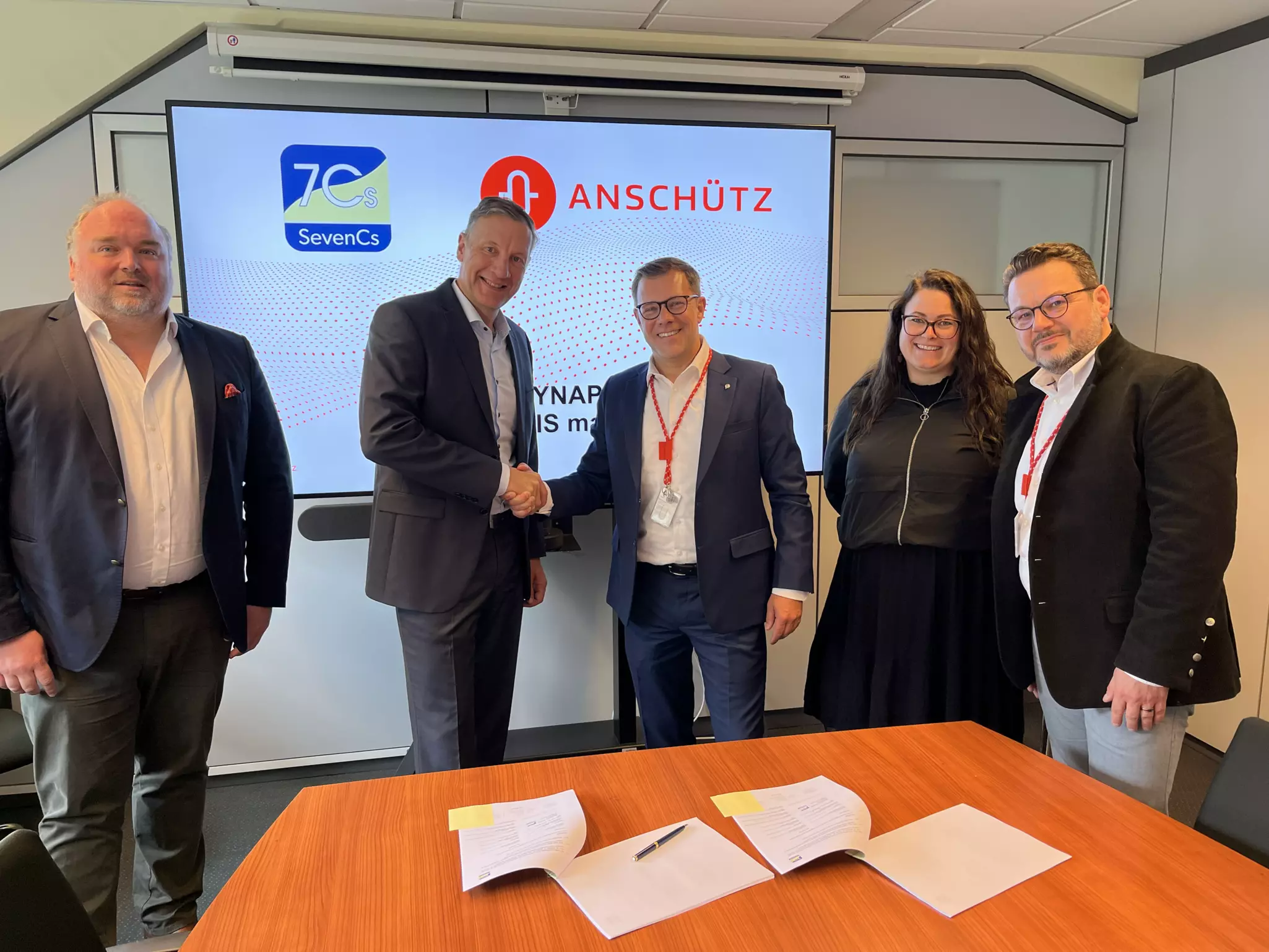 Anschütz and Teledyne SevenCs partner