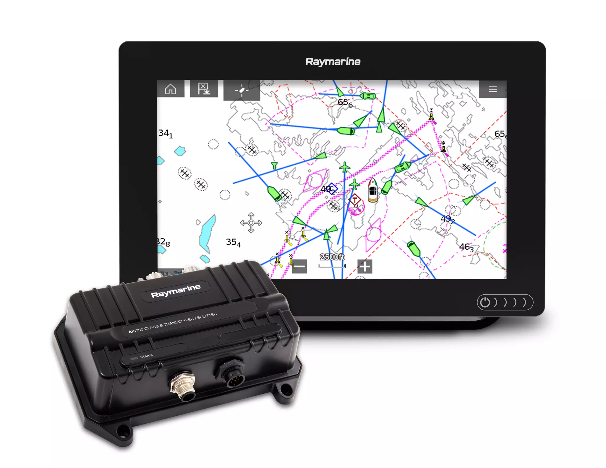 AIS700 y Chartplotter Axiom 9