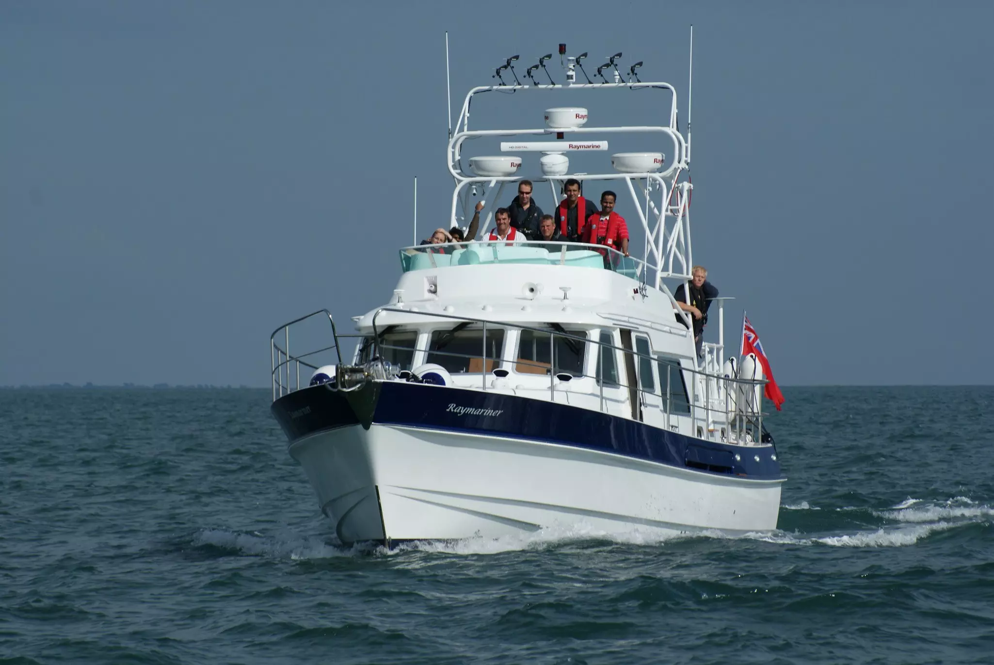 Staff Raymarine - Barca test per Raymarine