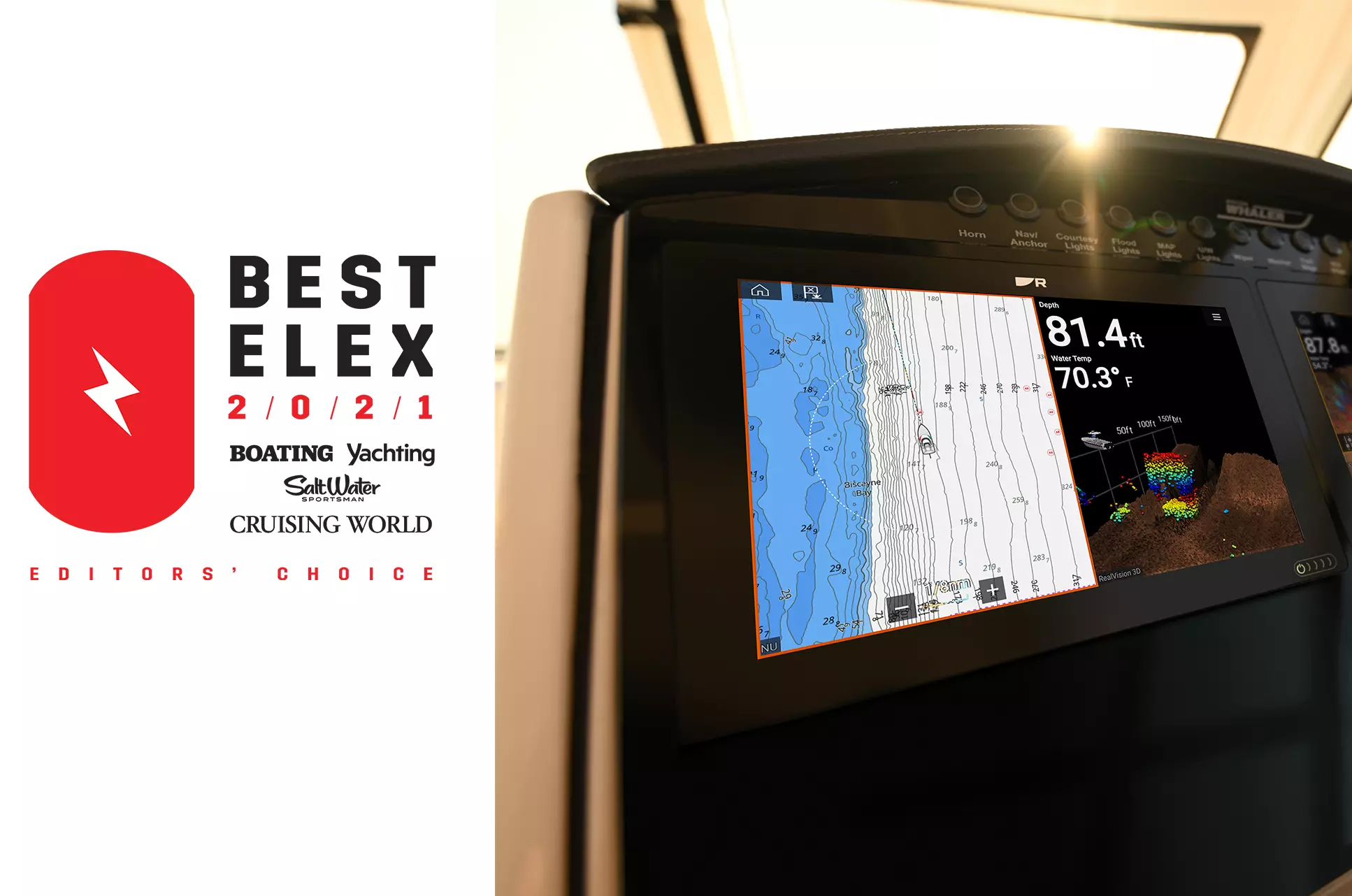 Raymarine Axiom+ Best Elex Award Winner