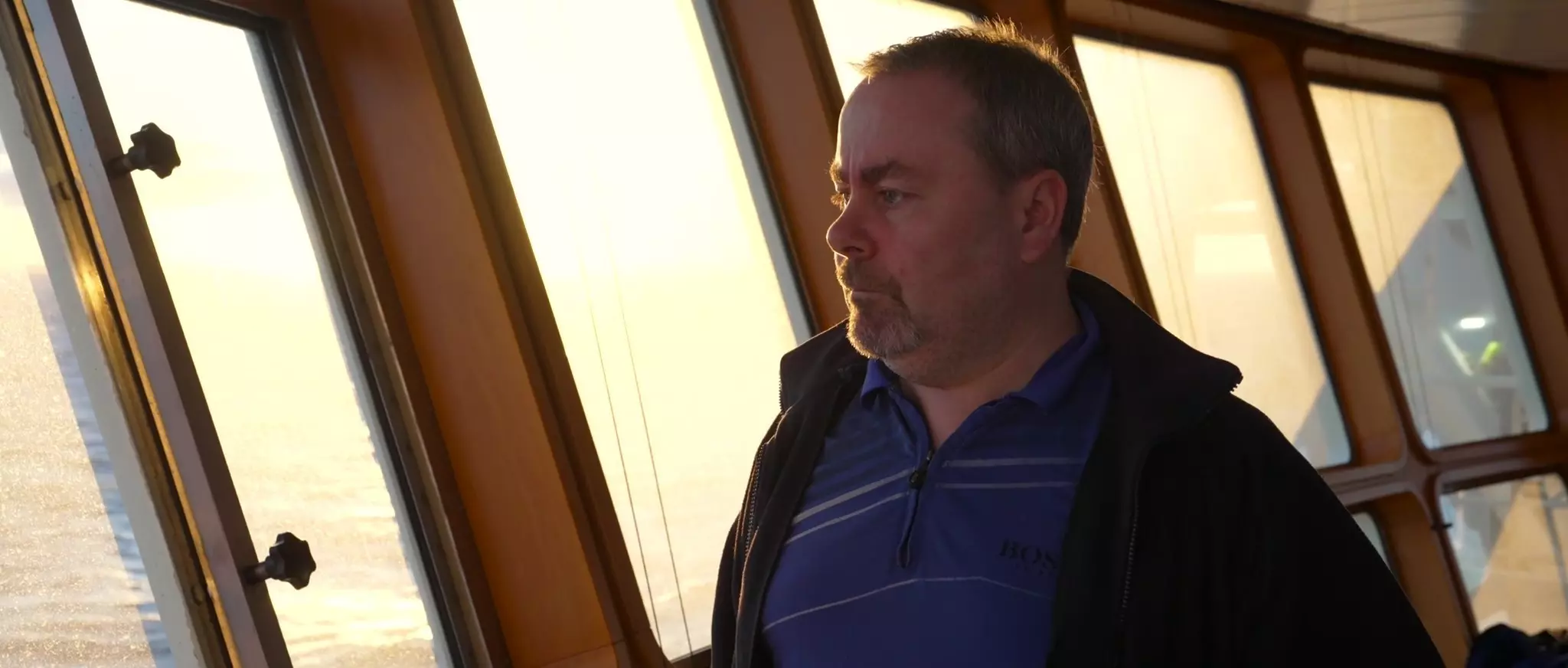 Albert Sveinsson, captain of Venus