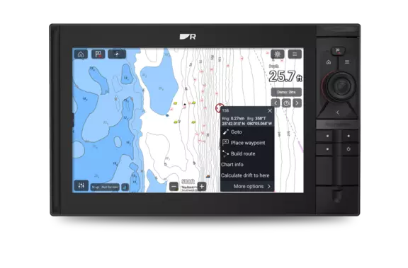 Driften mit der Karten-Navigation oder einem Wegpunkt