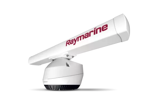 4 kW Magnum med en 4 fods antenne og 15 m RayNet radarkabel