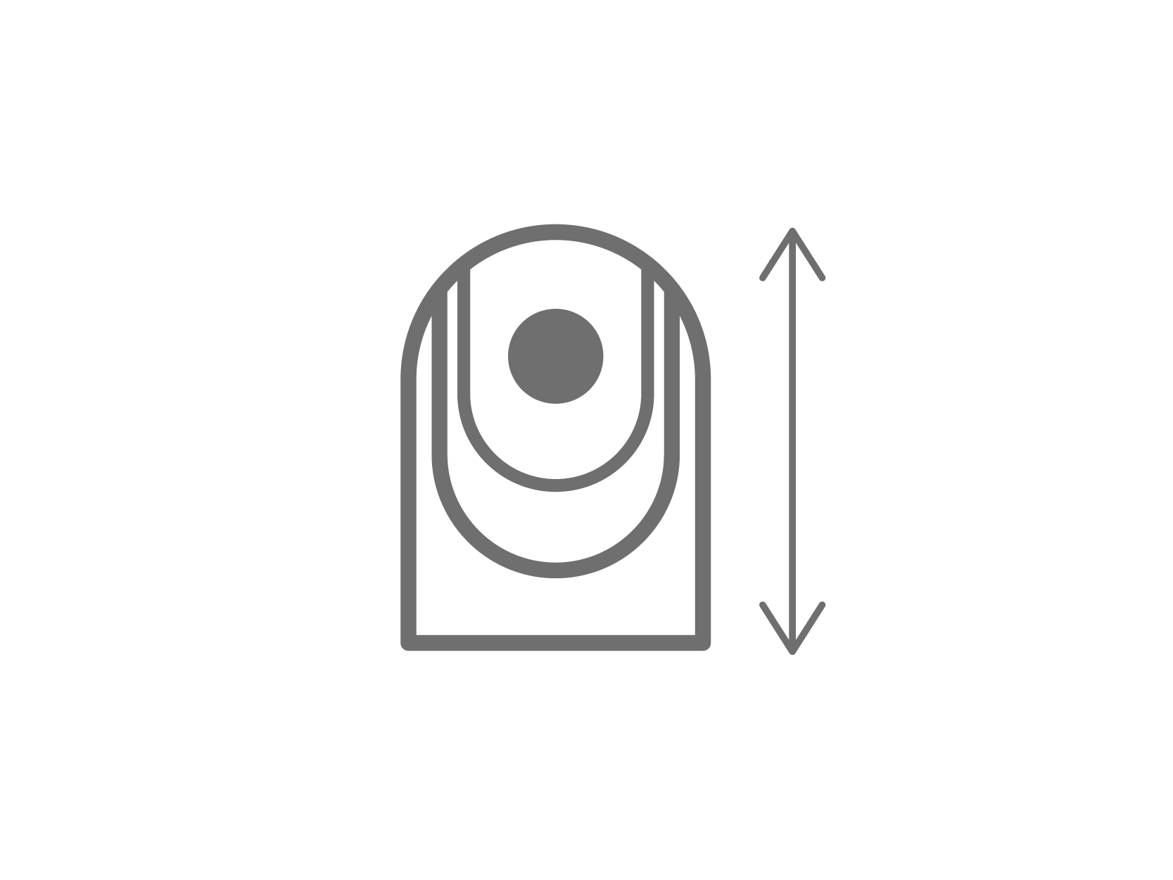 FLIR MD Series compact size illustration