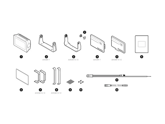 What's in the box illustration