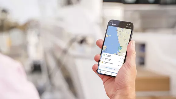 Raymarine-app til Android