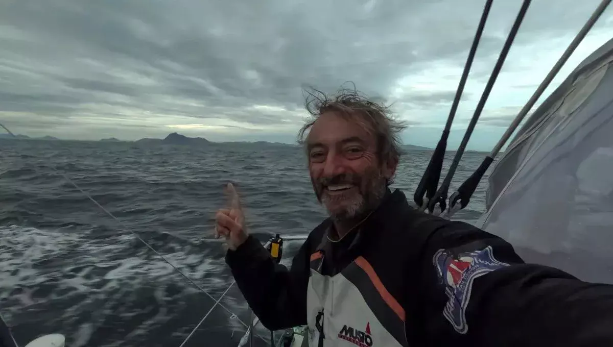 Andrea Mura, Cape Horn, Global Solo Challenge