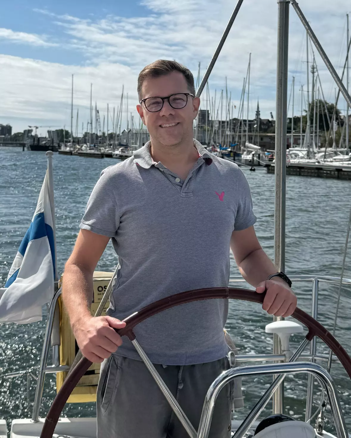 Björn Röhlich sailing boat