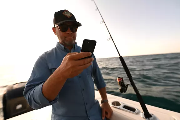 Conectado, entretenido e informado en el agua