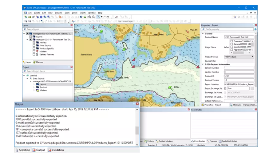 S-100 data model screen shots
