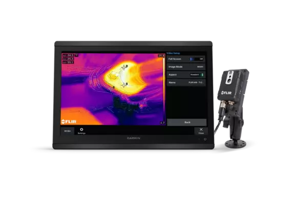 Thermal monitoring of critical equipment onboard